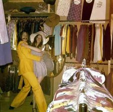 me  famous yellow suit + bebe